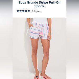 Vineyard Vines Boca Grande Stripe Pull-On Shorts. Size XS. NWT
